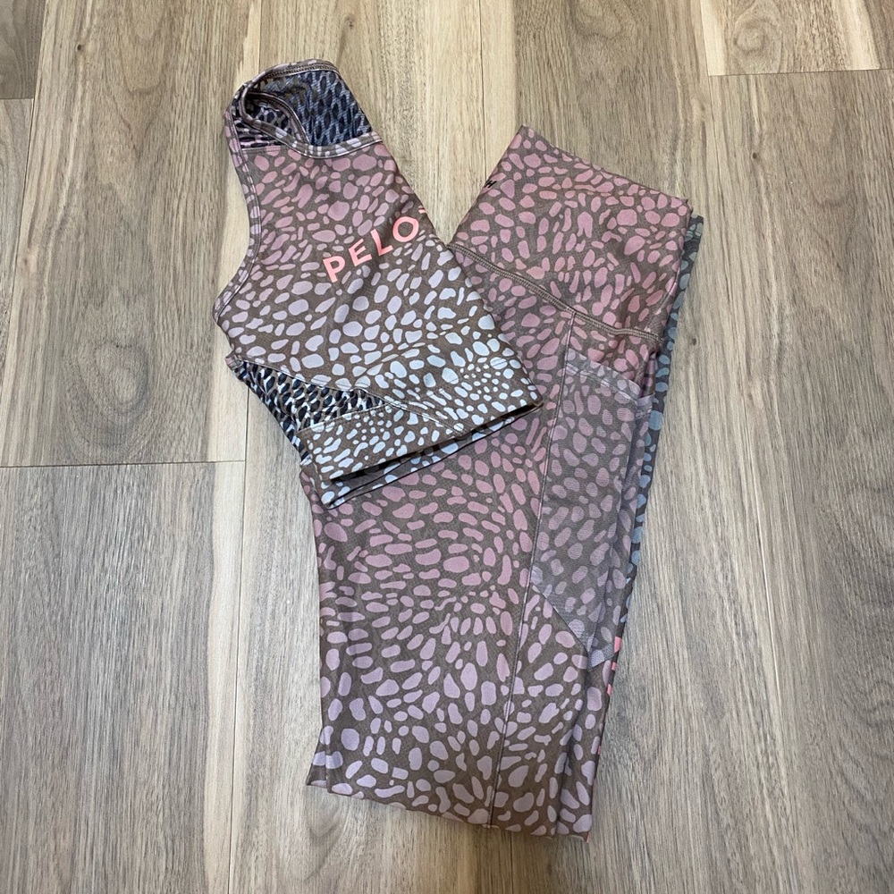 Peloton x WITH Collab Workout Set Sz: M Womens